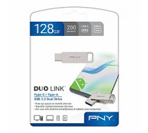 Zibatmiņas disks 128 GB USB 3.2 Duo-Link P-FDI128DULINKTYC-GE 647330