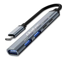 Adapteris-centrmezgls USB-C 3.1 5w1 | USB-C PD | USB-C | 2 USB 2.0 porti | USB 3.0 649733