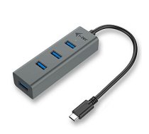 I-TEC  I-TEC USB C Metal HUB 4 Port passive 470778