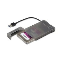 i-tec MySafe USB 3.0 Easy ārējais korpuss 2,5 collu HDD un SATA I/II/III 9,5 mm SSD diskiem, melns 625237