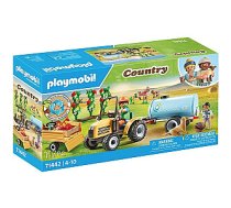 Playmobil Country 71442 Traktors ar piekabi un ūdens tvertni 650620