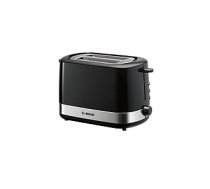 Bosch | TAT7403 | Toaster | Power 800 W | Number of slots 2 | Housing material Plastic | Black/Stainless steel 667546