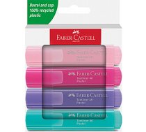 Teksta marķieru komplekts Faber-Castell 46 Pastel, 1-5mm, nošķelts, 4 krāsas 676900
