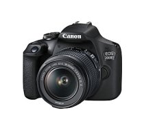 Canon EOS 2000D + EF-S 18-55 mm IS II + LP-E10 objektīvs 136225
