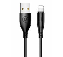 USAMS Apple Lightning 2A Charge 1m Cable Black 677720