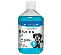 FRANCODEX Fresh dent - mutes dobuma higiēnas šķidrums suņiem un kaķiem 500 ml 682197