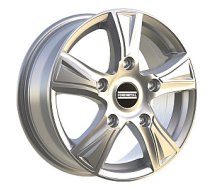 Fondmetal PRO1 Glossy Silver 6,5x16 5x108 ET42 CB65,1 Flat 1250 kg RF19440 Fondmetal 692513