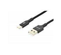 Accura USB 2.0 - USB-C 1,0 m, melns 605128