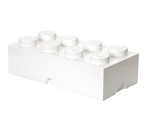 LEGO Storage Brick 8 balts 607635