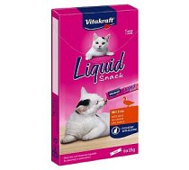 VITAKRAFT Cat Liquid Snack - šķidrs kārums kaķiem: pīle, beta-glikāns 6 gab. 704978