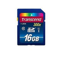 MEMORY SDHC 16GB UHS-I 300X/C10 TS16GSDU1 TRANSCEND 136179