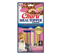 INABA Churu Meal Topper Tuncis ar lasi - Kaķu kārums - 4 x 14g 709624