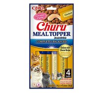 INABA Churu Meal Topper Vistas gaļa ar sieru - Kaķu kārums - 4 x 14g 709625