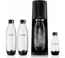 Sodastream Saturator SodaStream Terra Megapack QC melns 3 pudeles (2270214) 712206