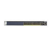 NETGEAR M4300-28G-PoE+ pārvaldīts Gigabit Ethernet L3 (10/100/1000) ar Power over Ethernet (PoE), 1U, melns 712316