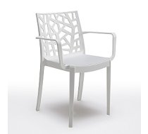 Dārza krēsls Matrix Armchair balts 654918