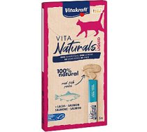 VITAKRAFT Vita Naturals Liquid Salmon - kaķu cienasts - 5 x 15 g 782970