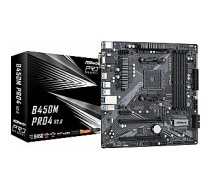 ASRock B450M PRO4 R2.0 mātesplate 784812