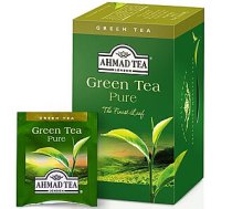 Tēja zaļā Ahmad Tea Green Tea Pure, 20 gab.x2g 785202