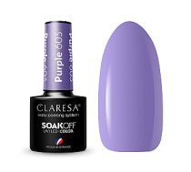 CLARESA Soak Off UV/LED Hibrīda laka violeta 603 5g 749033