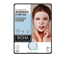 IROHA NATURE AntiOXant & Pro-Age Tissue Sejas maska ar koenzīmu Q10 un hialuronskābi 20 ml 757539