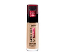 L'OREAL Infaillible 32H Fresh Wear Foundation ilgnoturÄ«gs tonÄlais krÄms 125 Natural Beige 30 ml 759978