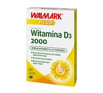 WALMARK Plus Vitamīns D3 2000 uztura bagātinātājs 60 tabletes 773130