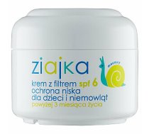 ZIAJA Ziajka krēms ar SPF6 filtru bērniem un zīdaiņiem no 3 mēnešiem Ślimak 50ml 774943