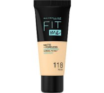 MAYBELLINE Fit Me Matte bezporu matējošais sejas gruntējums 118 30 ml 762316