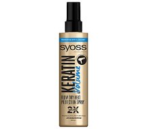 SYOSS Keratin & Volume termoaizsargājošs matu laka, piešķirot apjomu, 200ml 770611