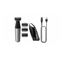 Philips BODYGROOM Series 5000 BG5021/15 ķermeņa kopšanas mašīna/skuveklis Melns, sudrabs 793350