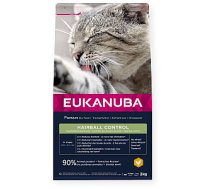 EUKANUBA Hairball Control Chicken - sausā kaķu barība - 2kg 794507