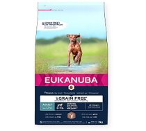 EUKANUBA Grain Free Adult All Breeds Brieža gaļa - sausā suņu barība - 3 kg 794517