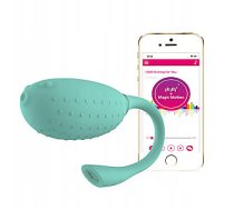 MAGIC MOTION Fugu Smart Wearable Vibrator - olas formas vibrators, ko kontrolē Green aplikācija 799662