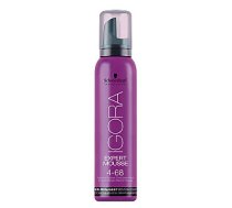 SCHWARZKOPF PROFESSIONAL Igora Expert Mousse matu krāsošanas putas 4-68 Medium Chocolate Brown 100ml 800361