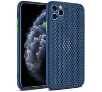 Fusion Breathe Case Silikona Aizsargapvalks Priekš Huawei P40 Lite Zils 142221