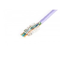 Wtyk RJ45 (8P8C) przelotowy, kat.5e, nieekranowany, AWG 26-24, opakowanie 100 szt.  815920