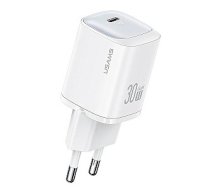 Ładowarka sieciowa 30W GaN USB-C Fast Charging Biała 820557