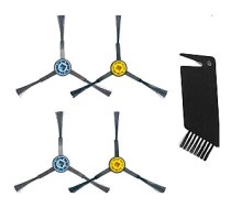 Midea Spare Parts Kit: Side Brush×4pcs, Cleaning Brush×1pc for I5C White Midea 821249