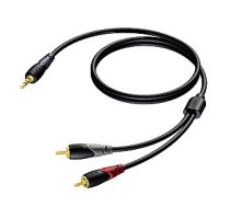 Kabel 3,5 mm Jack Męski Stereo - 2x RCA/Cinch Męski 5 m - CLA711/5 833154