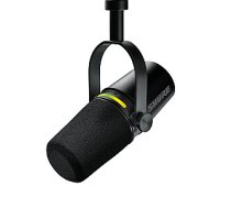 Shure MV7+-K lekciju/vokālais mikrofons ar XLR/USB-C savienotāju, melns 838785