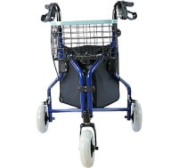 Ergonomic tricycle walker Barcelona RF-611 - Blue 856600