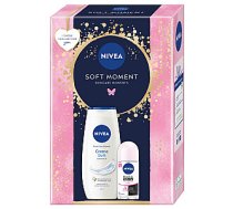 NIVEA SET Soft Moment Creme Soft dušas želeja 250ml + roll-on pretsviedru līdzeklis 50ml 855062