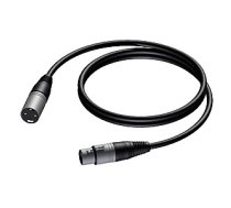 Kabel XLR Męski - XLR Żeński 0,5 M - CAB901/0.5 858598