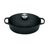 Le Creuset Čuguna katls ovāls Ø27cm / 3,4L matēts melns 858717