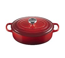 Le Creuset Čuguna katls ovāls Ø27cm / 3,4L sarkans 858718