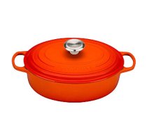 Le Creuset Čuguna katls ovāls Ø27cm / 3,4L oranžs 858720