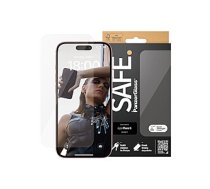 PanzerGlass | SAFE | Screen protector | Apple | iPhone 15 | Glass | Clear | Ultra-Wide Fit 864061