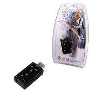 Logilink USB Audio adapter, 7.1 sound effect 150732