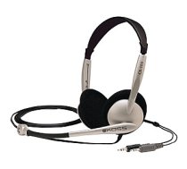 Koss Headphones CS100 Headband/On-Ear, 3.5mm (1/8 inch), Microphone, Black/Gold, 150970